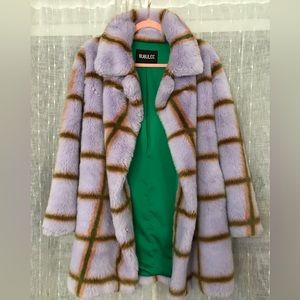 *BUBULEE Korean Faux Fur Coat